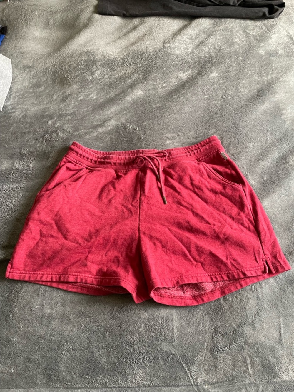Eddie Bauer Red Drawstring Athletic Shorts
